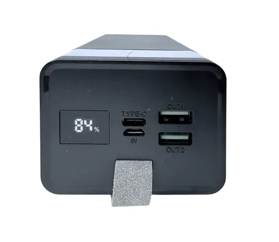 Зовнішній акумулятор Power Bank TUGII Y54 40000 мАг 22.5W QC3.0, дисплей, ліхтар, 2USB+Type-C Одеса