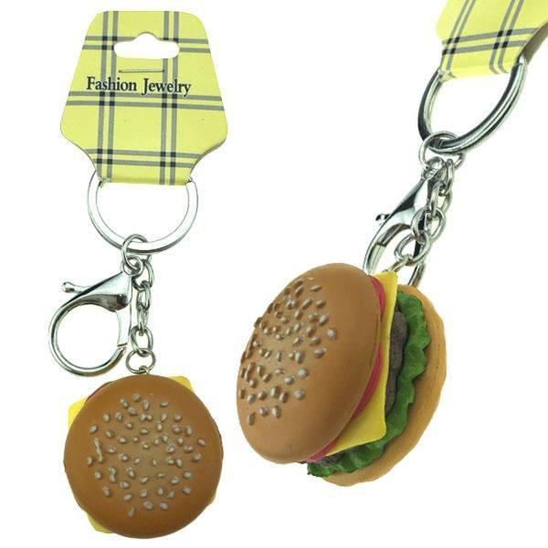 Брелоки для ключей еда Гамбургер Киев - изображение 1