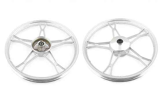 Диск колеса 1,2*17 (перед, барабан) (легкосплавний) мопед Дельта Мукачево