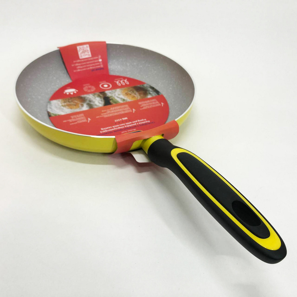 Якісні кухонні сковорідки, Сковорода алюмінієва з антипригарним покриттям, Сковорода без рослинної олії KB-36 Львів - фото 12