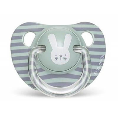 Пустушка Suavinex Hygge анатоміч. Затишні історії 6-18 міс. бірюзовий зайчик (306568) Вінниця - фото 1