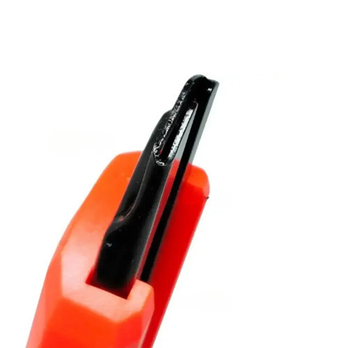 Нож канцелярский 18мм сегментированное лезвие, усиленный корпус, Jingpin, цвета Киев - изображение 4