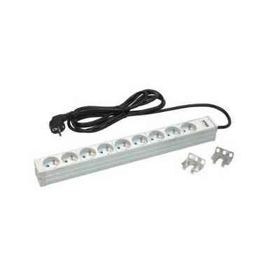 Силовий блок 19&quot; 1U, 9хShuko, вилка Shuko Zpas (W-LZI30-09-SU-000) Вінниця