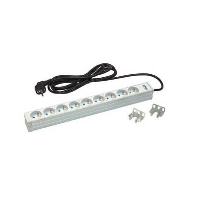 Силовой блок 19" 1U, 9хShuko, вилка Shuko Zpas (W-LZI30-09-SU-000) Винница - изображение 1