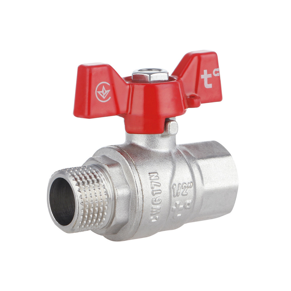 Кран кульовий Thermo Alliance Forte 1/2" ВН для води (метелик) SF607W15 Київ - фото 1