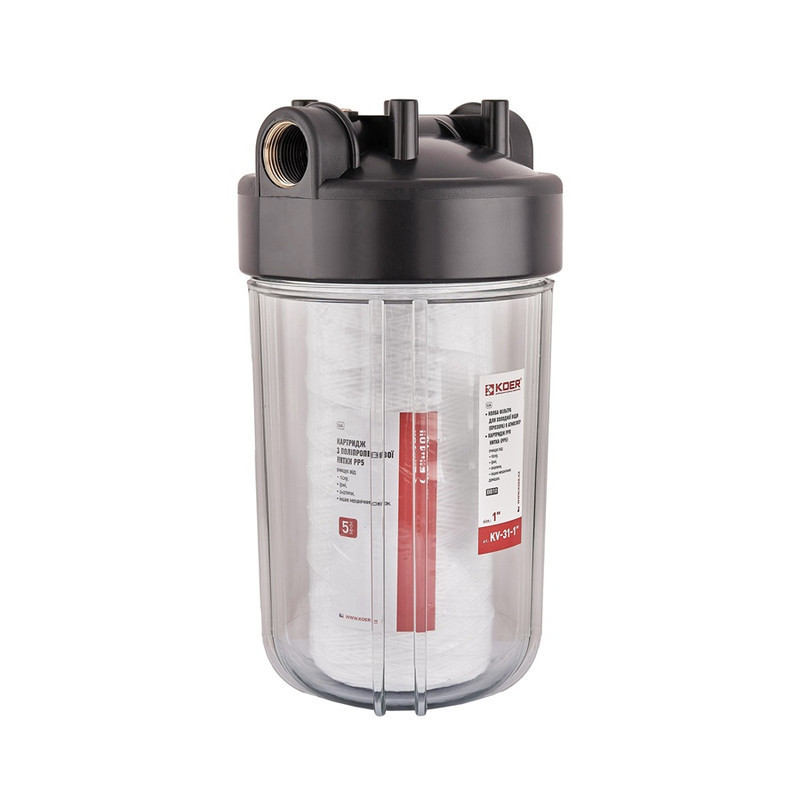 Колба фільтру для холодної води Koer KV-31-1 ВВ10  8 атмосфер 1"  ( KR5449 ) 23895 Харків - фото 2