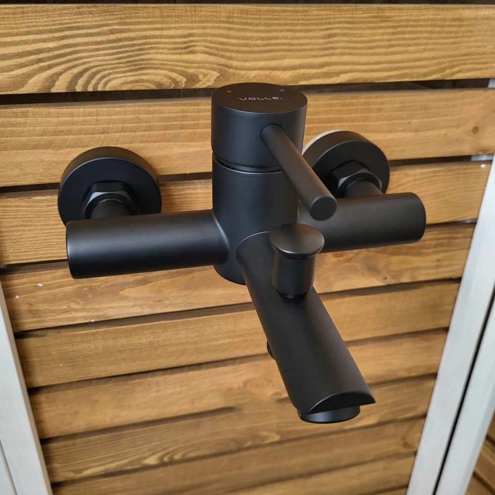 Змішувач для ванни VOLLE CRUZE de la noche чорний 1547.030104 Київ - фото 6