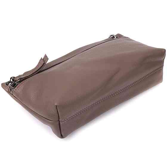 Сумка жіноча на плече з натуральної шкіри Vintage 23006 Коричневий Київ