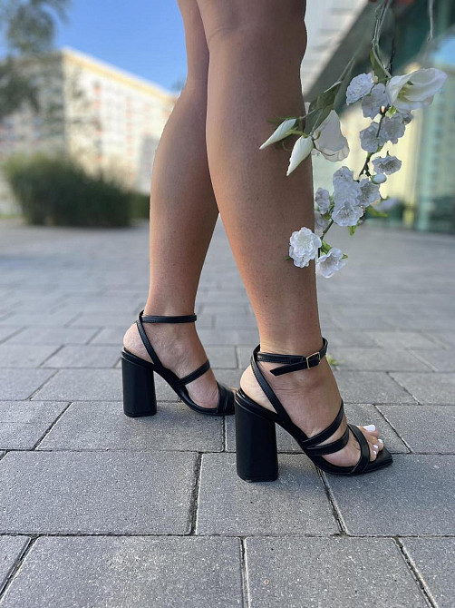 SANTINI Босоніжки жіночі SANTINI 957381-11 чорні (літо, шкіра натуральна) (5120) Коломия - фото 3