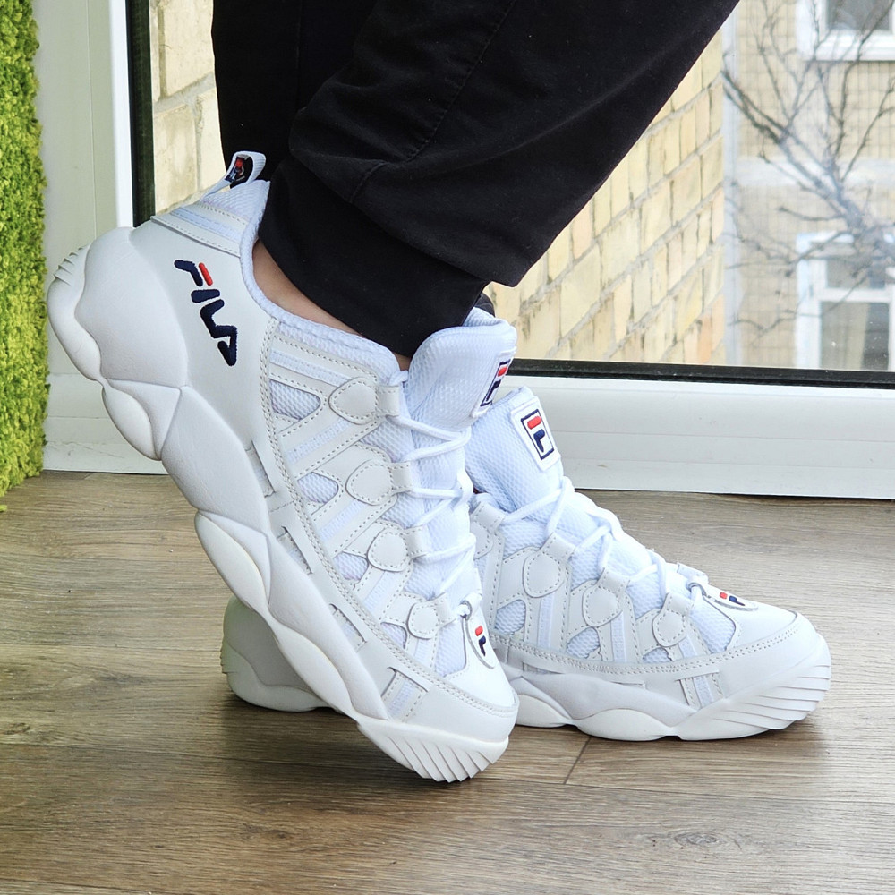 Кроссовки Женские FILA Белые Кожаные Фила (размеры: 36,37,38,39,40) Видео Обзор Днепр - изображение 2