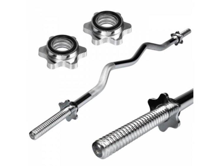 Лавка для жиму + 4 грифа + 100 кг дисків Гантелі, гирі, штанги та диски АВС пластик комплект Київ - фото 6