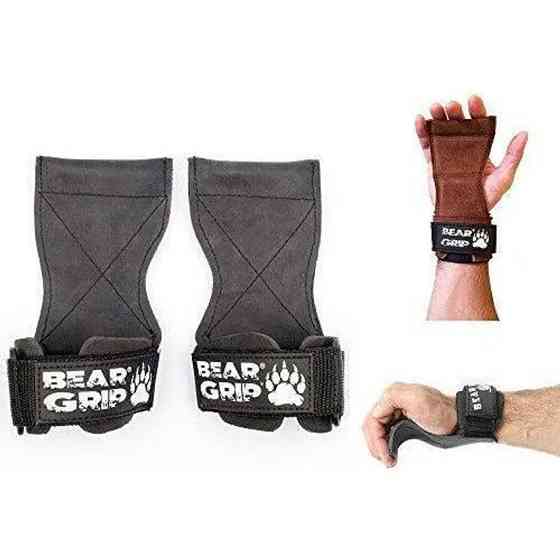 Ремінці для підняття важких предметів для важкої атлетики BEAR GRIP Multi Grip Medium Луцьк
