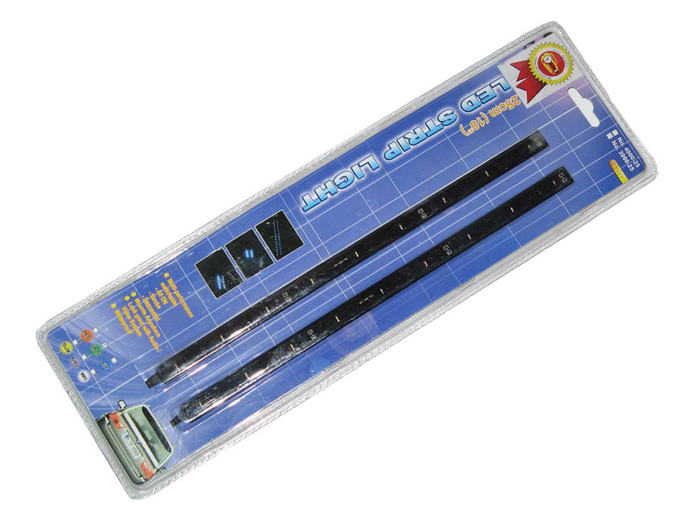 Подсветка салона 90101G-25 9LEDх25см в прикурив/звук.сенсор/зелёная (пара) Винница - изображение 2