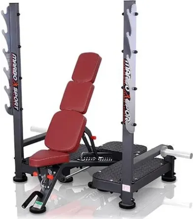 Тренажер Marbo Лавка Olimpijska Regulowana Ze Stojakami Mp-L213 Киев