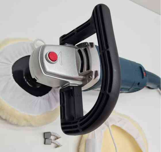 Поліровщик кузова BX-992 2350 Вт, 6 швидкостей, 180 мм, М14, антивібрація, з комплектом аксесуарів Одеса