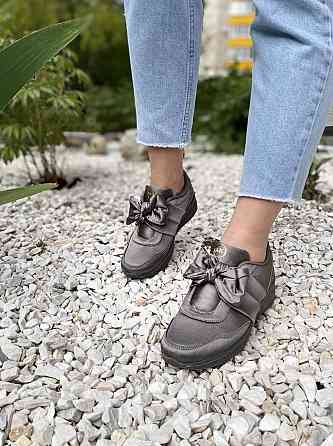 Сліпони жіночі -9 сірі атлас размер 37 (2471) Коломыя