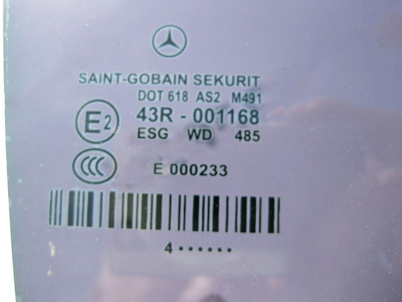 Mercedes-Benz  A2197350210 43R-001168 Скло задніх правих дверей CLS W219 Одеса - фото 2