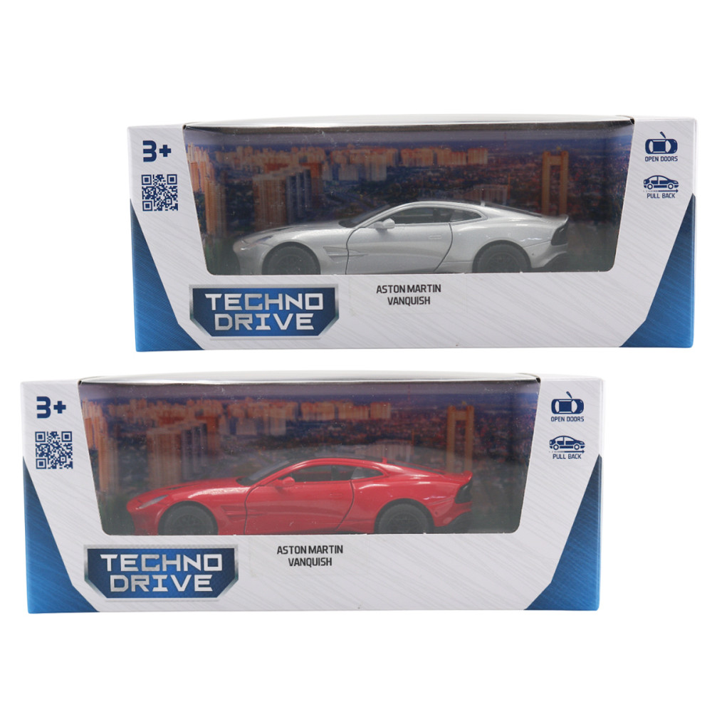 Автомодель - Aston Martin Vanquish (червоний, сріблястий) Днепр - изображение 6