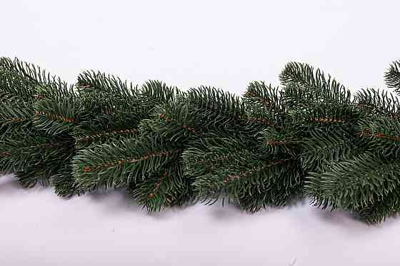 Зелена штучна хвойна гирлянда 1 м Преміум Київ
