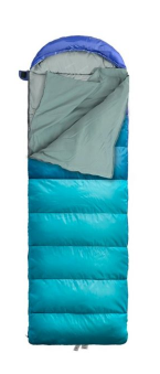 Спальный Мешок С Капюшоном Nature Hike U350 С Фибер Подкладкой (190+30)X75См, Синий Дніпро