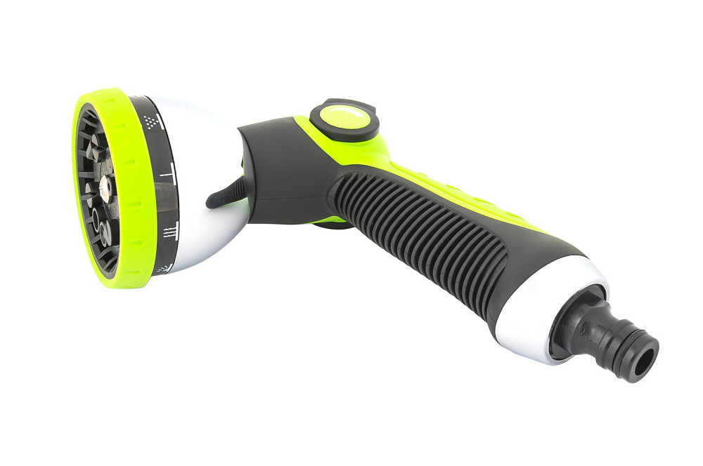 MASTERTOOL Пістолет для поливу MASTERTOOL JET LINE ½" 10 режимів металеве сопло TPR покриття 92 Киев - изображение 3