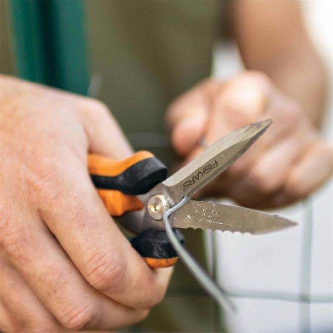 Багатофункціональні Ножиці 13 см FIskars Solid "SP320" (1063328) Нержавіюча сталь Нововолинськ - фото 8