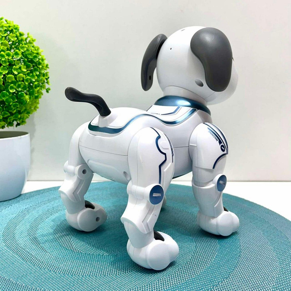 Собачка на радіокеруванні TK Group звуки казки пісні рус мова мелодії світло виконує команди Білий (ТК-1230) Чернигов - изображение 8