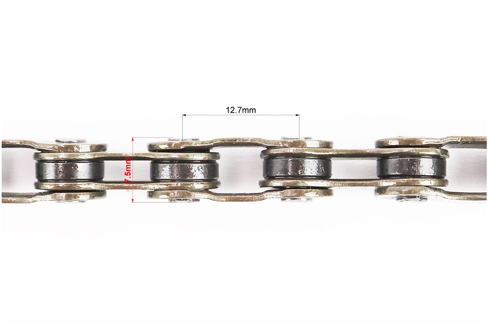 Ланцюг приводний 1/2х3/32х116L 6/7 швидкостей, коричневий TB-50 Київ - фото 2