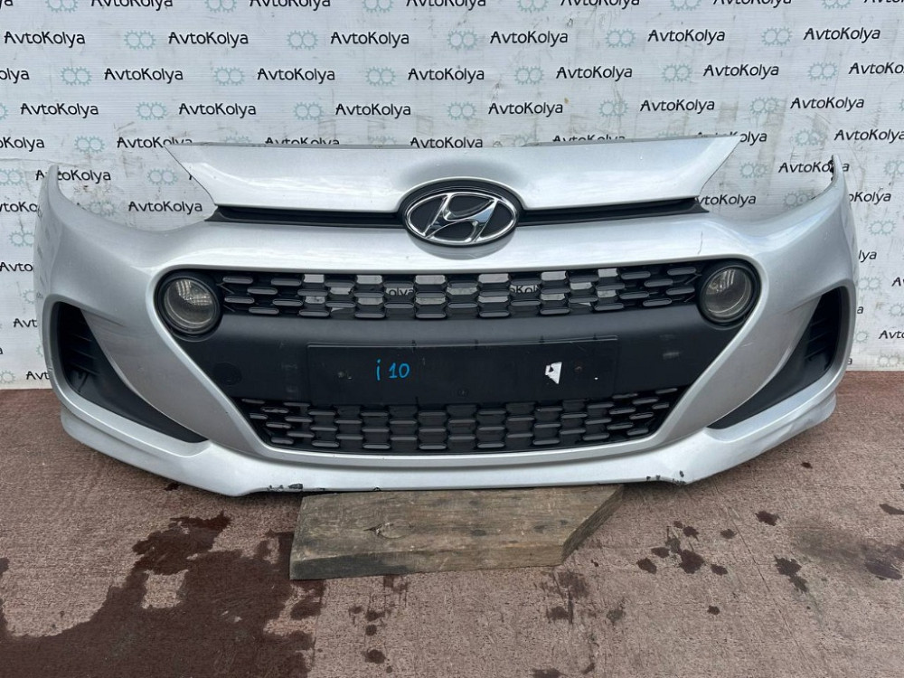Бампер передній Hyundai i10 2016-2019 рестайлінг Ковель - изображение 1