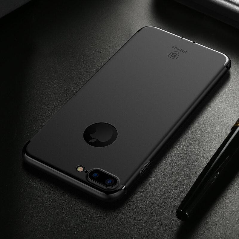 Чехол Baseus для iPhone 8 Plus/7 Plus Simple Solid Black (ARAPIPH7P-MS01) Киев - изображение 3