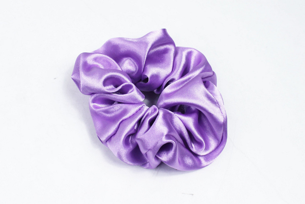 Резинка для волос атласная Сиреневый Харьков - изображение 2