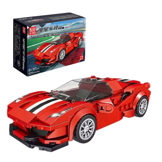 Конструктор Ferrari Спортивна машина 329 деталі, червона Кам'янець-Подільський