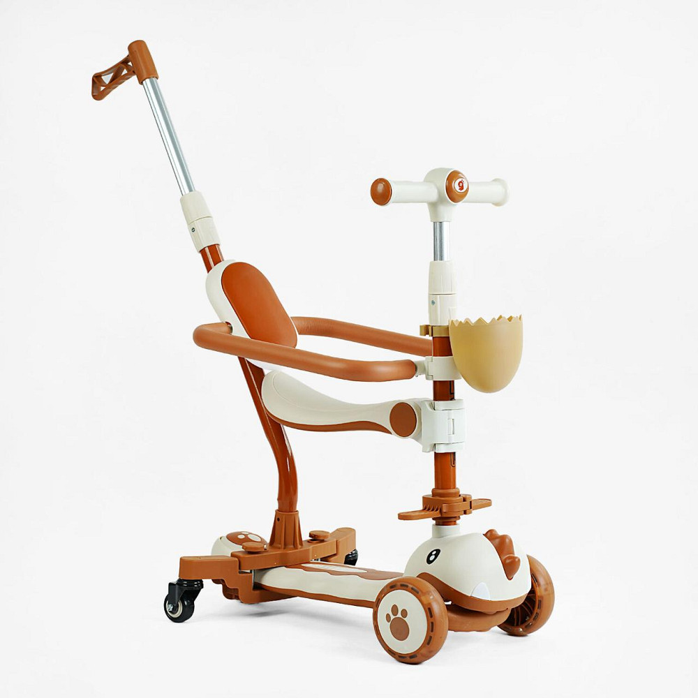 Самокат 5в1 Skyper колеса PU зі світлом українська музика та підсвічування платформи з додатковими колесами та захисним бампером Чернігів - фото 1