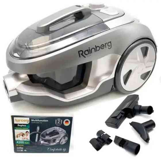 Мощный пылесос с колбой для уборки, Мультициклонный пылесос с контейнером Колбовый безмешковый OL-97 Львов