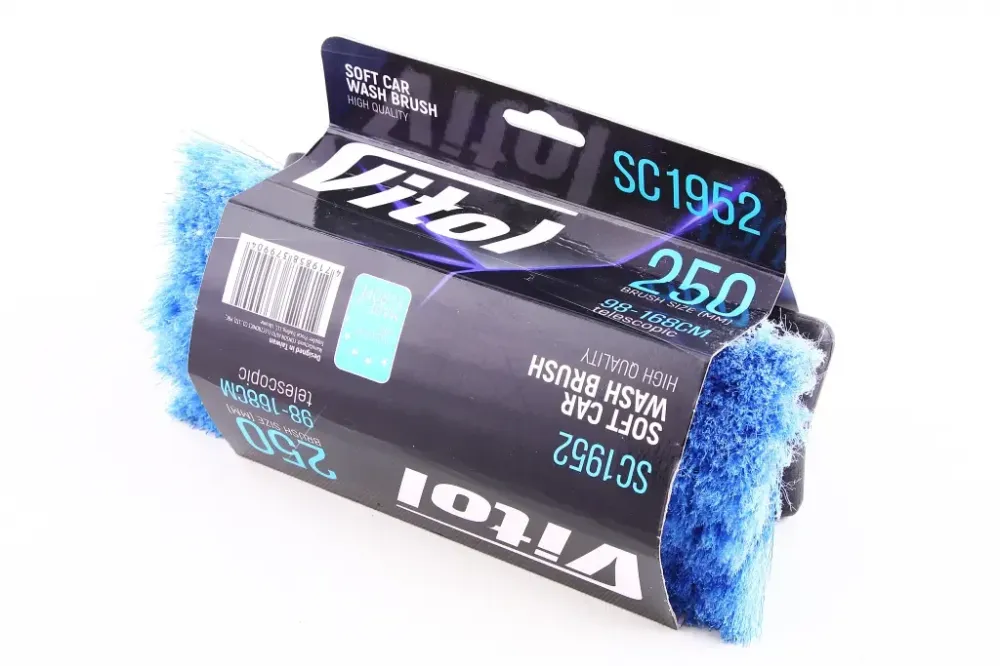 Щетка  с ручкой под шланг 10 98-168см Vitol телескоп. усил. широкая с краном Винница - изображение 3