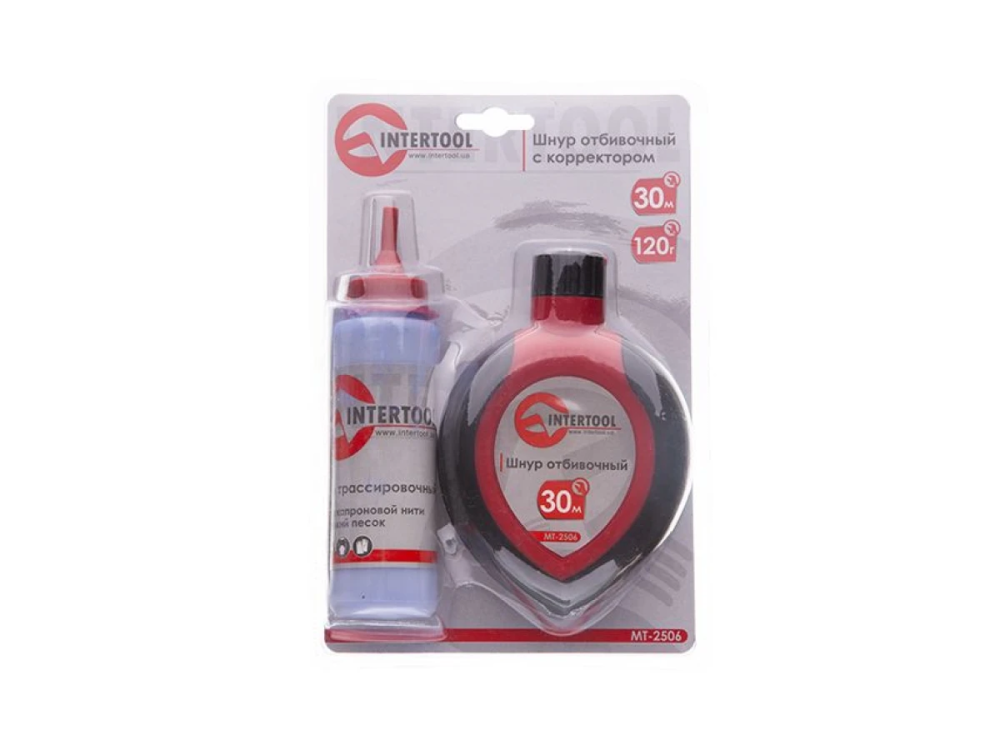 Шнур відбивочний + крейда + рівень (набір 3 в 1) Харків - фото 2