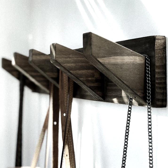 Вішалка для сумок "Ксилурія" мокко Миколаїв - фото 1