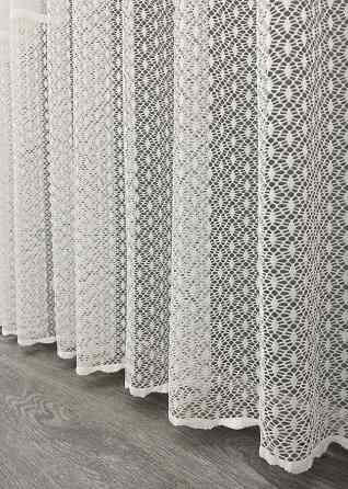 Тюль жаккард цвет молочный 2019т Киев