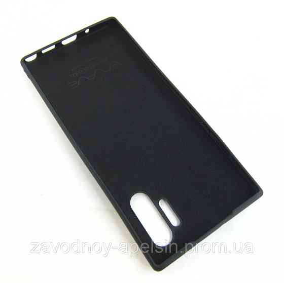 Samsung N975 Note 10 plus Силіконовий чохол (чорний) Одеса