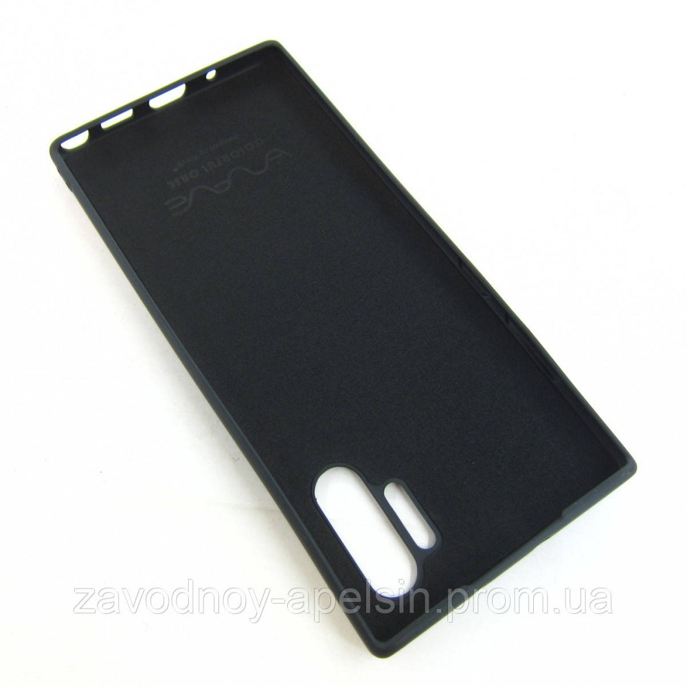 Samsung N975 Note 10 plus Силіконовий чохол (чорний) Одеса - фото 2