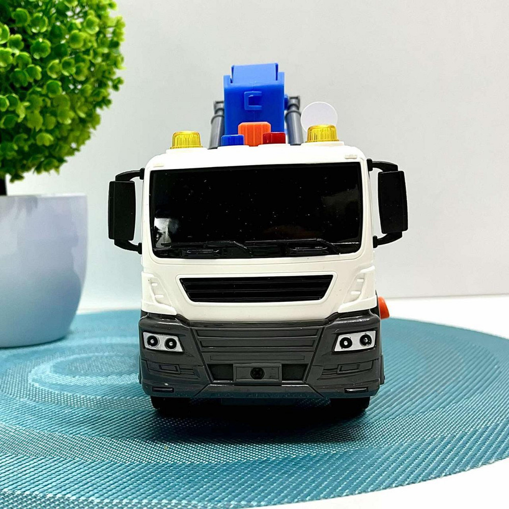 Евакуатор машинка світлові та звукові ефекти інерція машинка 27см Синій (JS106AB) Чернігів - фото 5