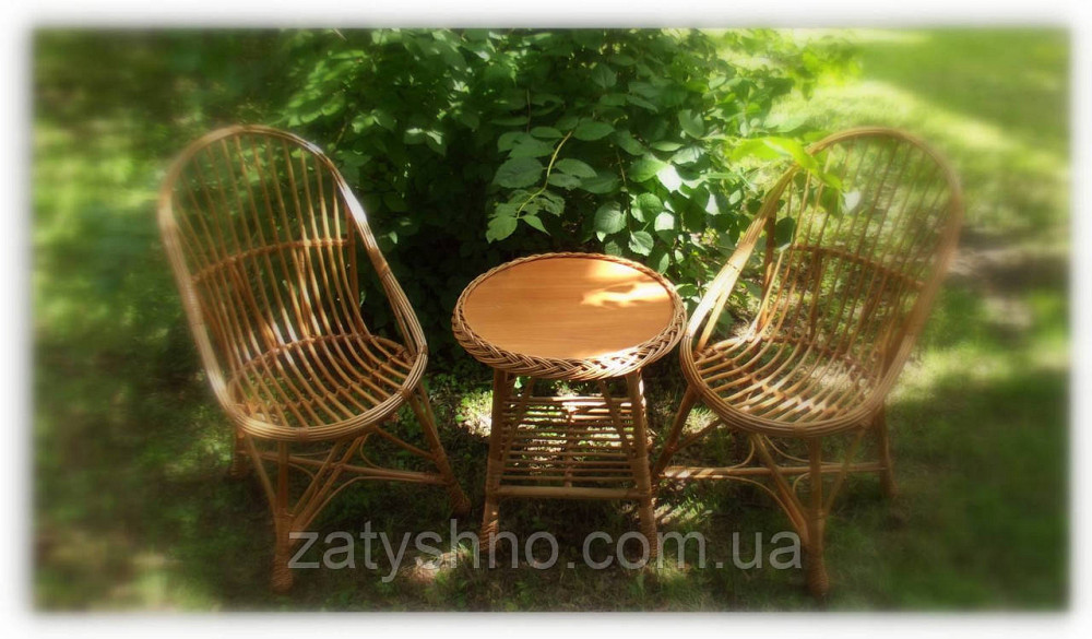 Мебель садовая плетеная из лозы Киев - изображение 2