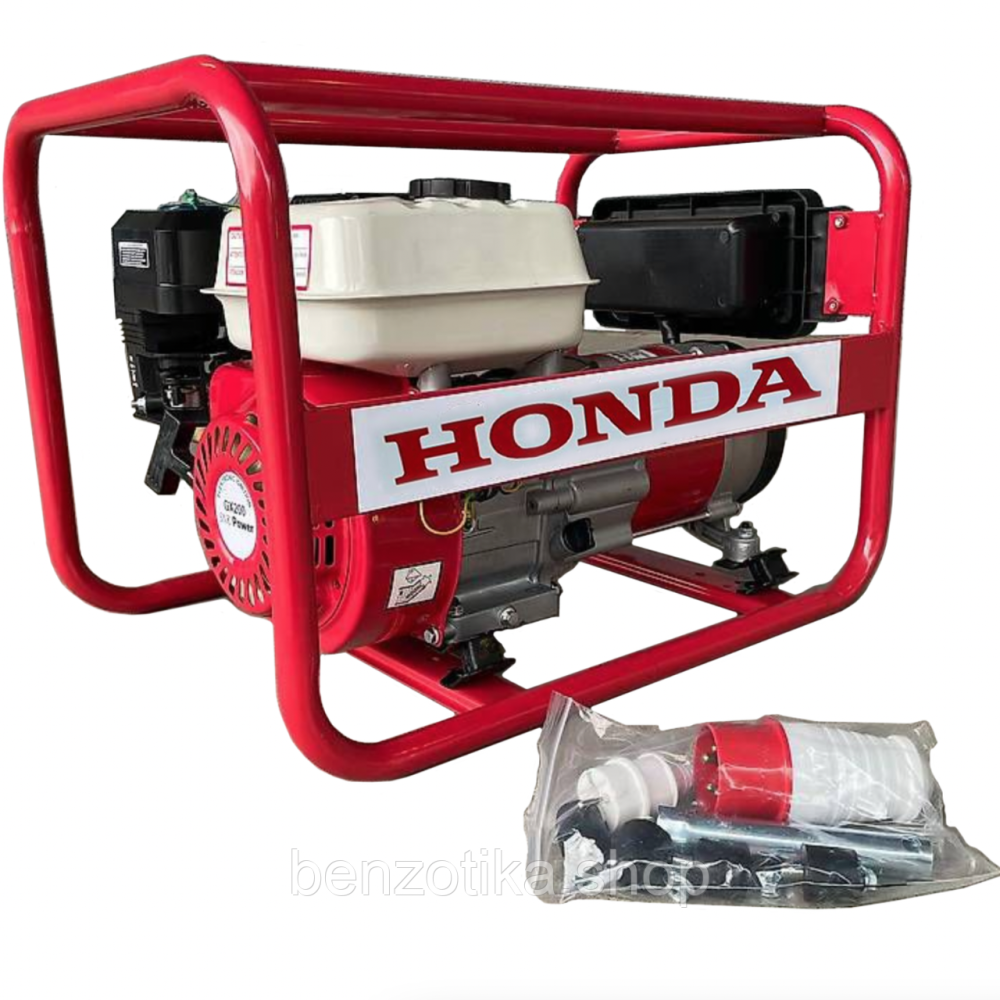 Генератор бензиновий SNK Power HONDA GX160H1 (1 фаза, бензин, 4.2 кВт) Київ - фото 2