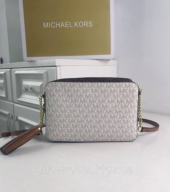 Сумка женская MK Jet Set (212) brown Киев - изображение 4