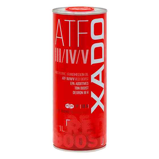 Трансмісійне масло Xado Atomic Oil Red Boost ATF III/IV/V 1л Львів