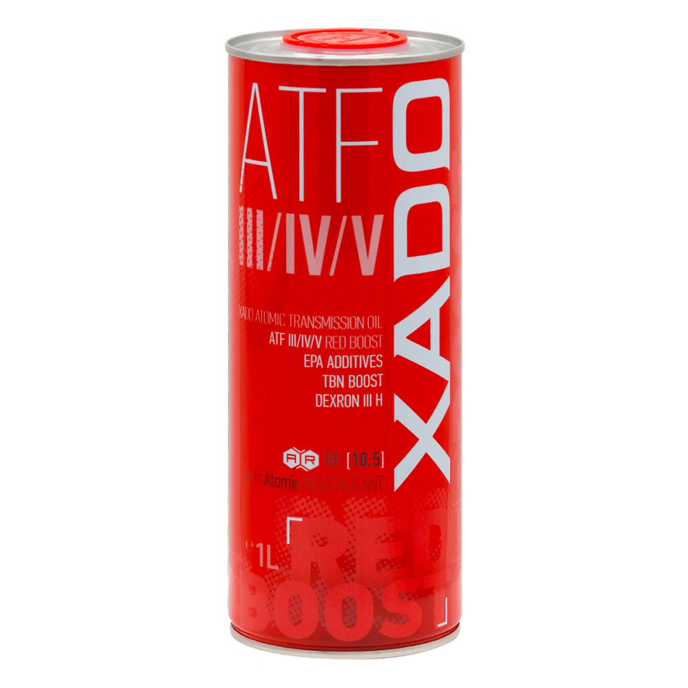 Трансмісійне масло Xado Atomic Oil Red Boost ATF III/IV/V 1л Львів - фото 1