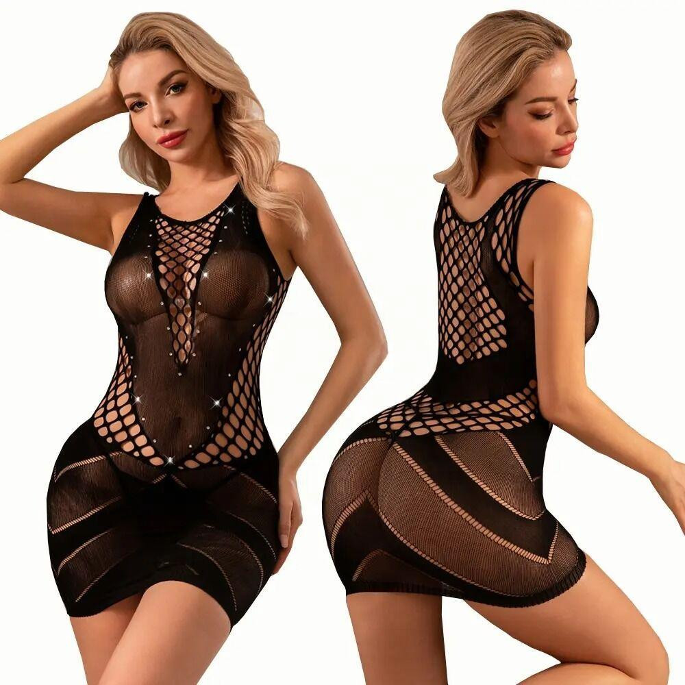 Сукня-бодістокінг JSY «Приваблива Кармен» One Size Sex Aura Київ - фото 1