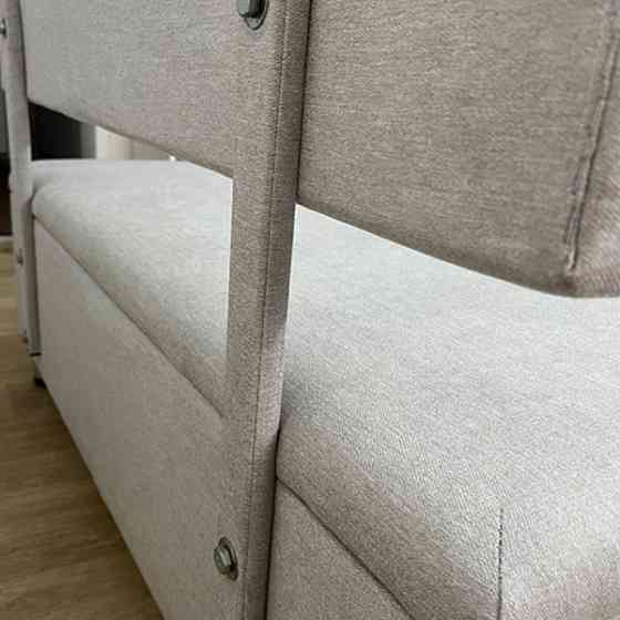 Диван для зоны ожидания Басси в ткани с крышкой, 100см Киев