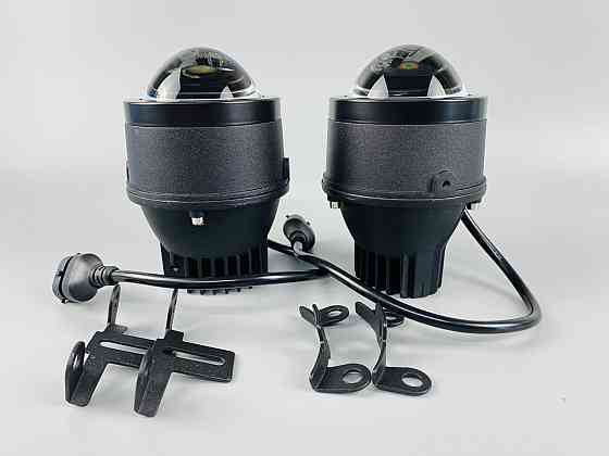 Автомобільні світлодіодні фари Протитумані фари біле світло 6000K, фари-лінзи автомобільні Мукачево