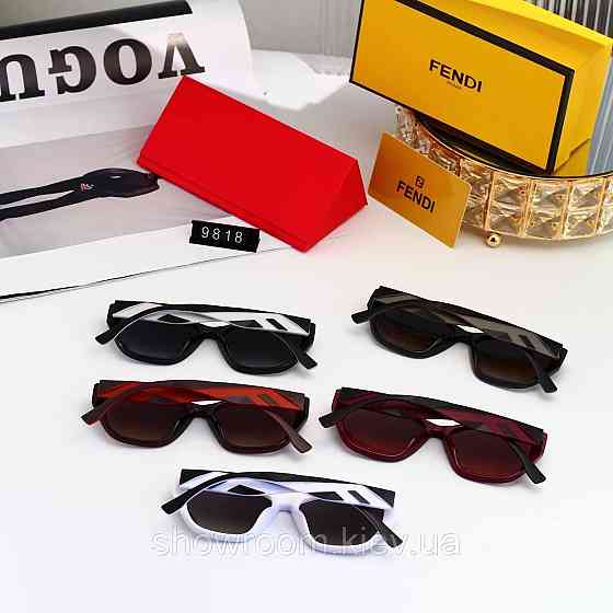 Жіночі сонцезахисні окуляри з поляризацією Fendi (8817) black Київ